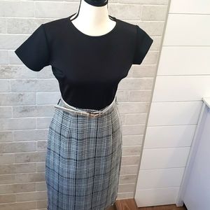 Black/white Dress size 4